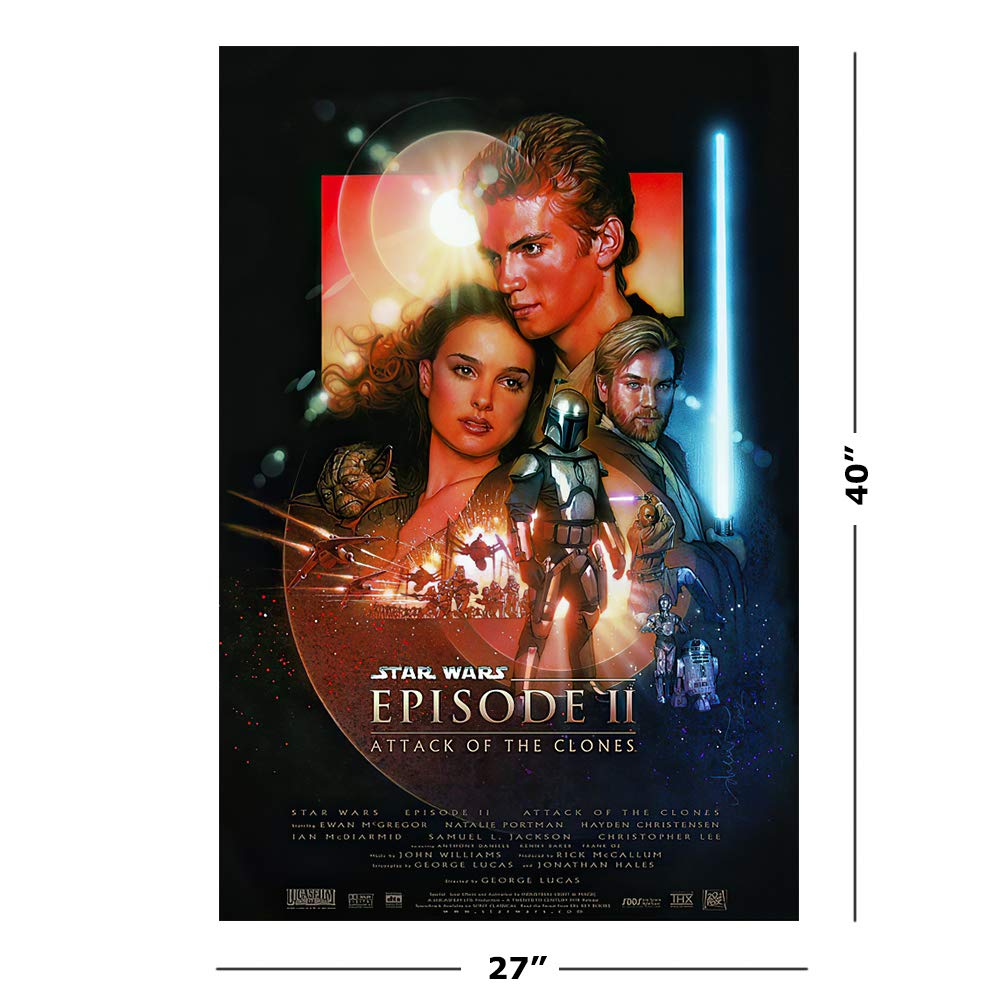 Amazon.com: POSTER STOP ONLINE Star Wars Episode II - Attack of